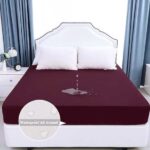 mattress cover waterproof meroon