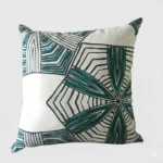 Watercolor Tropical Foliage Decorative Cushion
