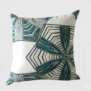 Watercolor Tropical Foliage Decorative Cushion