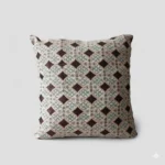 Luxury Jacquard Velvet Cushion Cover – Patterned Design