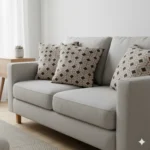 Luxury Jacquard Velvet Cushion Cover – Patterned Design