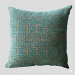 Luxury Jacquard Velvet Cushion Cover – Patterned Design