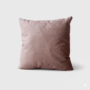 Pink Valvet Distressed Texture Throw Pillow