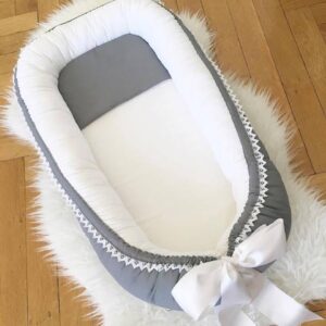 Snuggle Carry Bed for Baby - Simple Grey