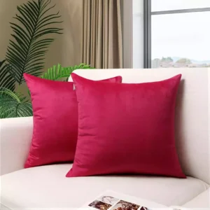 Velvet Cushion Covers meroon