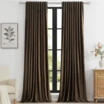 Velvet-Curtain-Brown