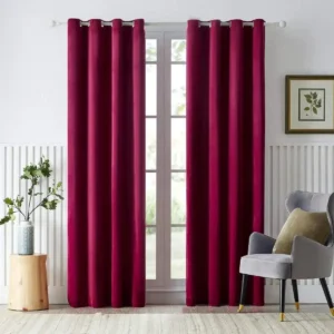 Velvet-Curtain-Meroon