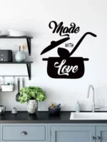 Made with Love Kitchen Hanging wooden wall decor
