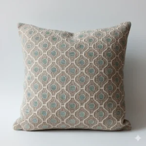 Luxury Jacquard Velvet Cushion Cover – Patterned Design