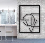 Love line drawings,Wooden wall decoration, wall decoration made of Wooden , wall picture made of Wood