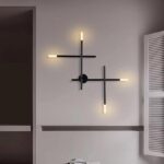 Modern Cross Line Wall Lamp Industrial Retro Wall Sconce Indoor Decorative Lighting Fixtures ，for Bedroom - Image 6