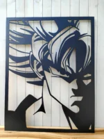 DRAGON BALL 60 cm son goku SOLID wall decoration openwork picture anime