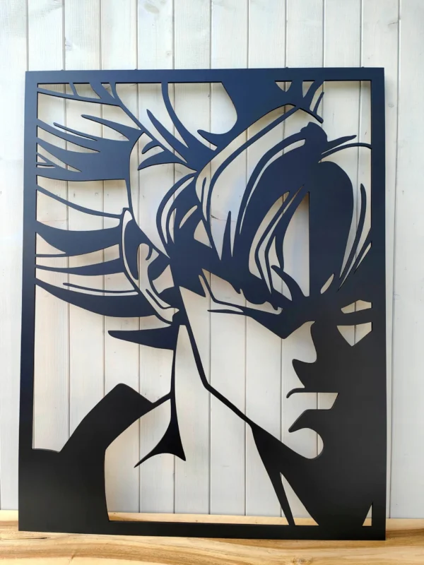 DRAGON BALL 60 cm son goku SOLID wall decoration openwork picture anime