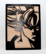 DRAGON BALL 60 cm son goku SOLID wall decoration openwork picture anime - Image 3