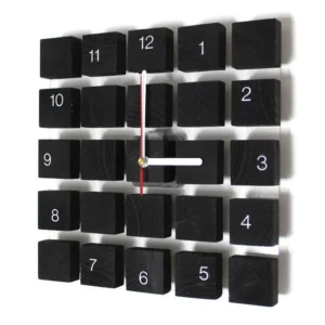 Dice Wooden Wall Clock
