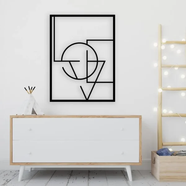 Love line drawings,Wooden wall decoration, wall decoration made of Wooden , wall picture made of Wood - Image 3
