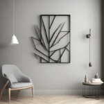 Window shaped branches wall decor - Rustic design with dried tree branches pattern on rectangular Wooden panel - Home decor gift - Wall art - Image 7