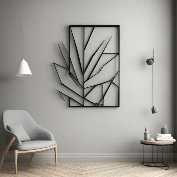 Window shaped branches wall decor - Rustic design with dried tree branches pattern on rectangular Wooden panel - Home decor gift - Wall art - Image 7