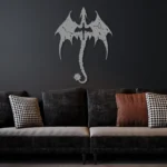 Dragon Wooden Wall Art, Wooden Fantasy Wall Decor,  Mythical Dragon, Legendary Dragon Art - Image 3