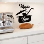 Made with Love Kitchen Hanging wooden wall decor - Image 2