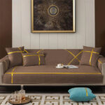 Sofa Set - brown
