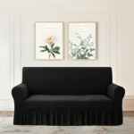 TURKISH STYLE SOFA COVERS - BLACK