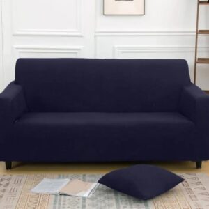 '''''Jersey Sofa Cover - Navy Blue ''