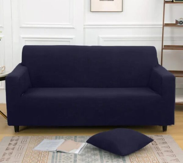 '''''Jersey Sofa Cover - Navy Blue ''
