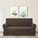 TURKISH STYLE SOFA COVERS - DARK BROWN
