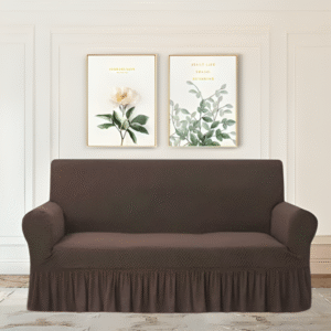TURKISH STYLE SOFA COVERS - DARK BROWN