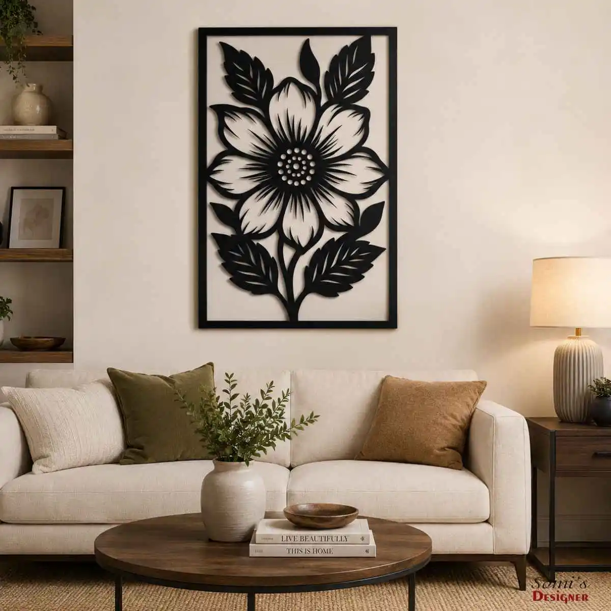 Luxury Floral Wall Art for Modern Home Decor Luxury Floral Wall Art for Modern Home Decor 07 - Image 1